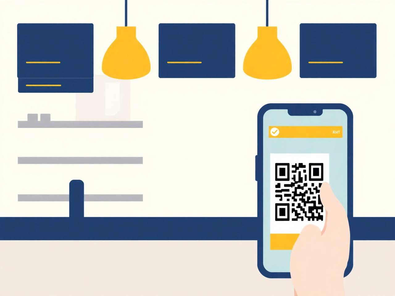 Scan the QR. Mark paid. Done.